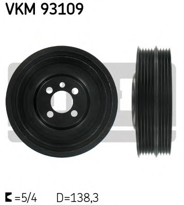 SKF Szíjtárcsa, főtengely VKM93109_SKF