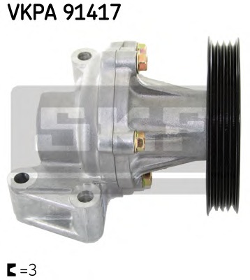 SKF Vízpumpa VKPA91417_SKF