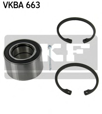 SKF Kerékcsapágy készlet VKBA663_SKF