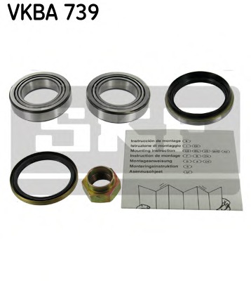 SKF Kerékcsapágy készlet VKBA739_SKF