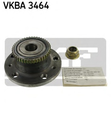 SKF Kerékcsapágy aggyal VKBA3464_SKF