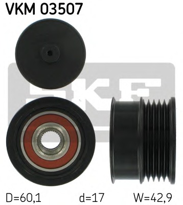 SKF Generátor szabadonfutó VKM03507_SKF