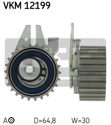 SKF Feszítőgörgő, vezérműszíj VKM12199_SKF