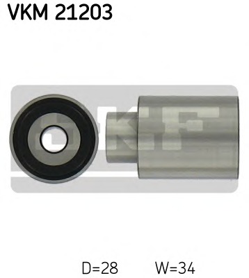 SKF Vezetőgörgő, vezérműszíj VKM21203_SKF