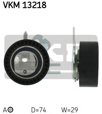 SKF Feszítőgörgő, vezérműszíj VKM13218_SKF