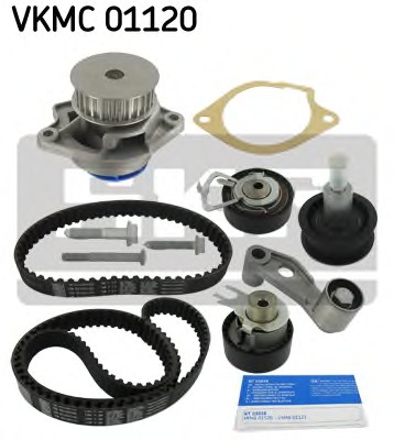 SKF Vezérműszíjkészlet vízpumpával VKMC01120_SKF