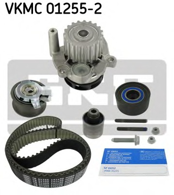 SKF Vezérműszíjkészlet vízpumpával VKMC01255-2_SKF