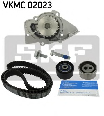 SKF Vezérműszíjkészlet vízpumpával VKMC02023_SKF