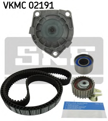 SKF Vezérműszíjkészlet vízpumpával VKMC02191_SKF