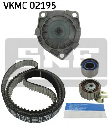 SKF Vezérműszíjkészlet vízpumpával VKMC02195_SKF