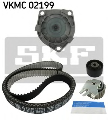 SKF Vezérműszíjkészlet vízpumpával VKMC02199_SKF