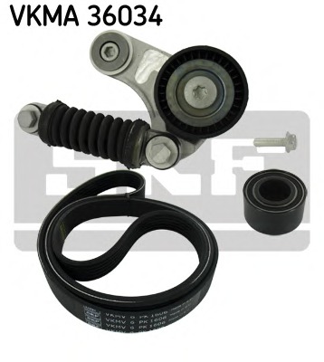 SKF Hosszbordásszíj készlet VKMA36034_SKF