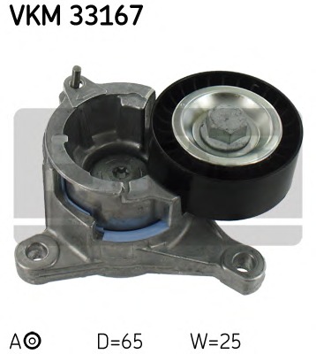 SKF Feszítőgörgő, vezérműszíj VKM33167_SKF