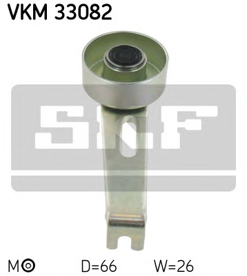 SKF Feszítőgörgő, hosszbordás szíj VKM33082_SKF