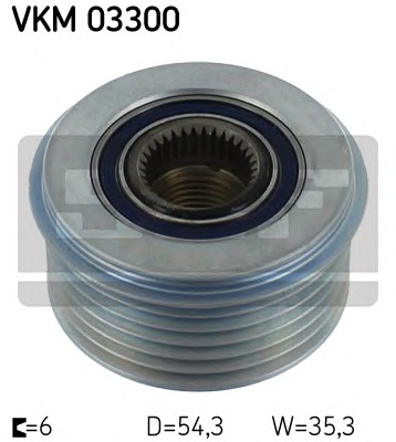 SKF Generátor szabadonfutó VKM03300_SKF