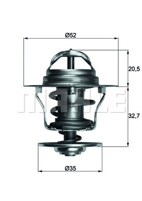 BEHR THERMOT-TRONIk Termosztát TX1288D_BE