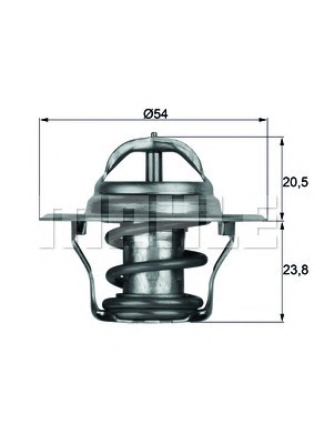 BEHR THERMOT-TRONIk Termosztát TX1487D_BE