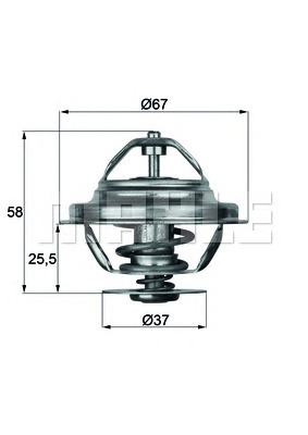 BEHR THERMOT-TRONIk Termosztát TX2080D_BE