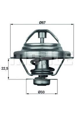 BEHR THERMOT-TRONIk Termosztát TX2487D_BE