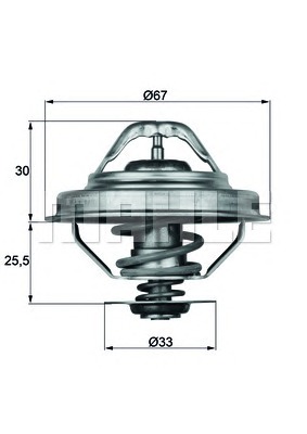 BEHR THERMOT-TRONIk Termosztát TX2888D_BE