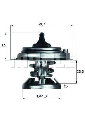 BEHR THERMOT-TRONIk Termosztát TX2985D_BE