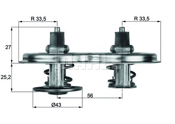 BEHR THERMOT-TRONIk Termosztát TX3383D_BE