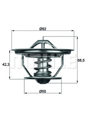 BEHR THERMOT-TRONIk Termosztát TX3579_BE