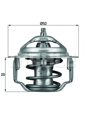 BEHR THERMOT-TRONIk Termosztát TX6488_BE