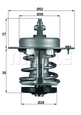 BEHR THERMOT-TRONIk Termosztát TX6979_BE