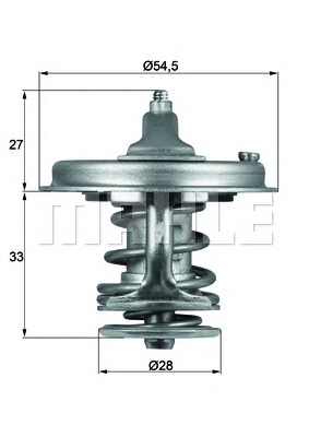 BEHR THERMOT-TRONIk Termosztát TX7883_BE