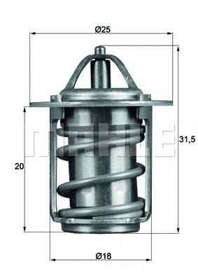 BEHR THERMOT-TRONIk Termosztát TX683_BE