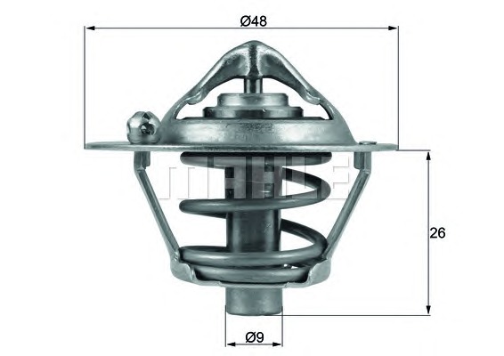 BEHR THERMOT-TRONIk Termosztát+O gyűrű TX10882D_BE