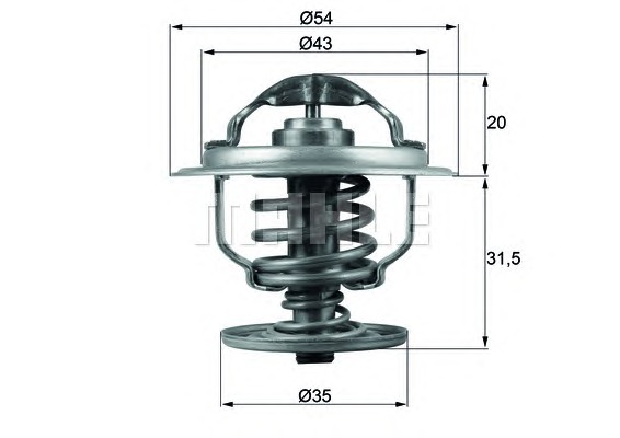 BEHR THERMOT-TRONIk Termosztát TX10987D_BE