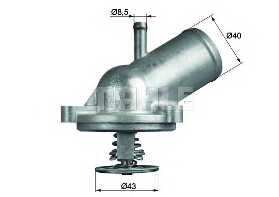 BEHR THERMOT-TRONIk Termosztát TI20987D_BE