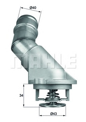 BEHR THERMOT-TRONIk Termosztát TI21192D_BE