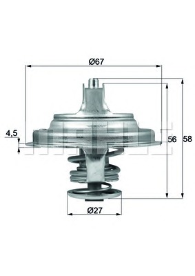 BEHR THERMOT-TRONIk Termosztát TX9779D_BE