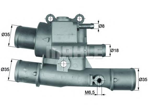 BEHR THERMOT-TRONIk Termosztát házzal TI12388_BE