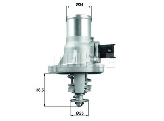 BEHR THERMOT-TRONIk Termosztát házzal TM41105_BE