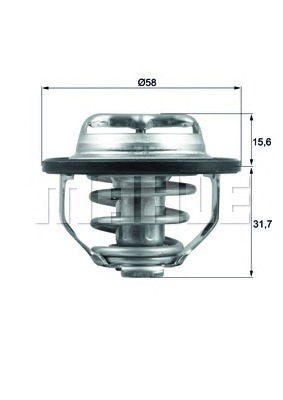 BEHR THERMOT-TRONIk Termosztát TX12282_BE