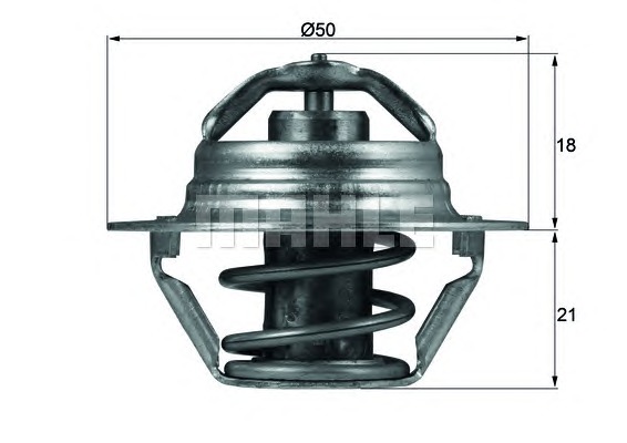 BEHR THERMOT-TRONIk Termosztát+O gyűrű TX10089D_BE