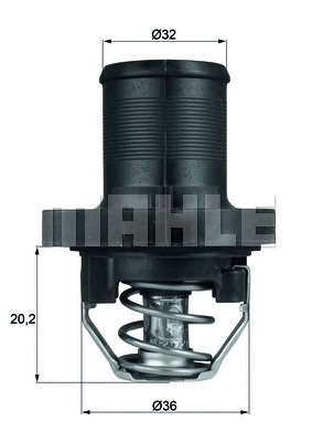 BEHR THERMOT-TRONIk Termosztát házzal TI4789_BE