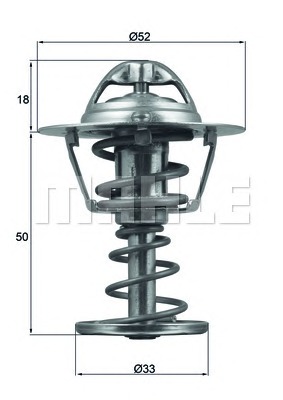 BEHR THERMOT-TRONIk Termosztát TX12682D_BE