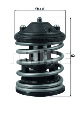 BEHR THERMOT-TRONIk Termosztát TX16387D_BE