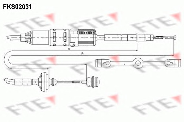 FTE Kuplungbowden FKS02031_FTE