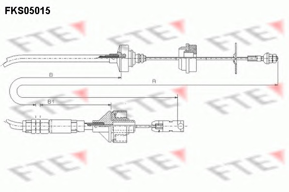 FTE Kuplungbowden FKS05015_FTE