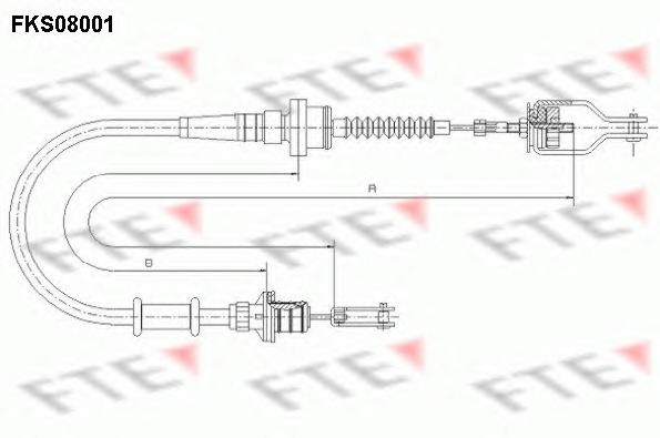 FTE Kuplungbowden FKS08001_FTE