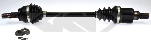 GKN Féltengely, komplett 304592_GKN