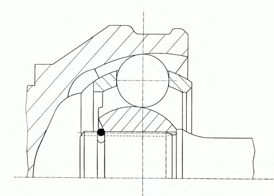 GKN Féltengelycsukló készlet 302860_GKN