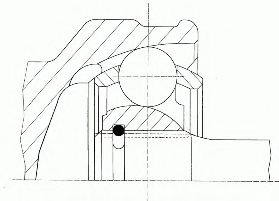 GKN Féltengelycsukló készlet 301944_GKN