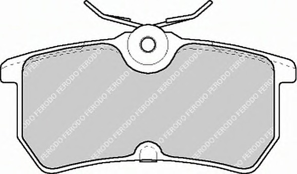 FERODO PREMIER Hátsó fékbetét FDB1319B